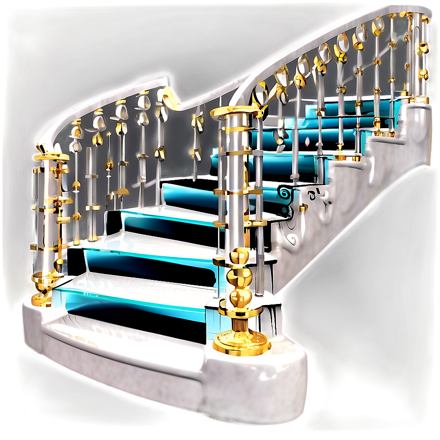 Luxurious Staircase Png 06122024