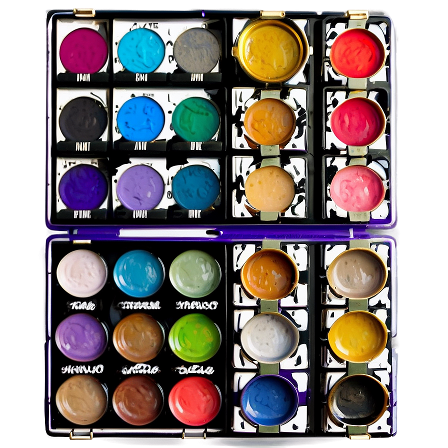 Luxury Art Palette Png 12