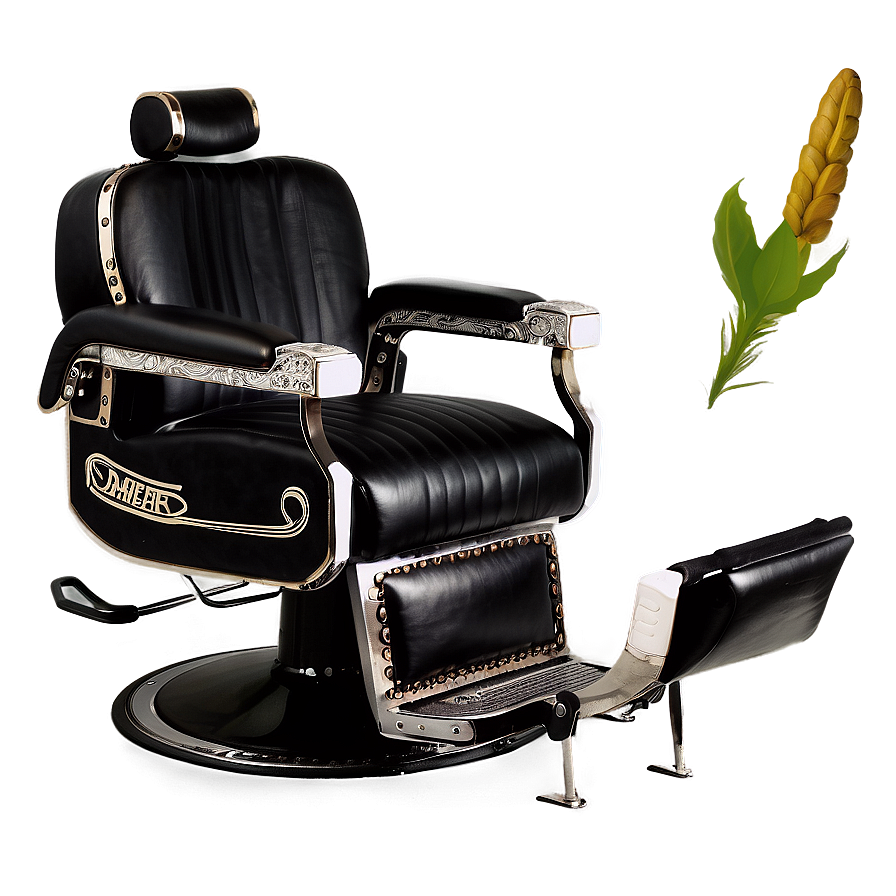 Luxury Barber Chair Png Vgr45