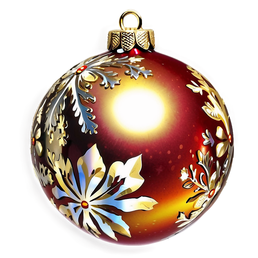 Luxury Christmas Ornaments Png 59