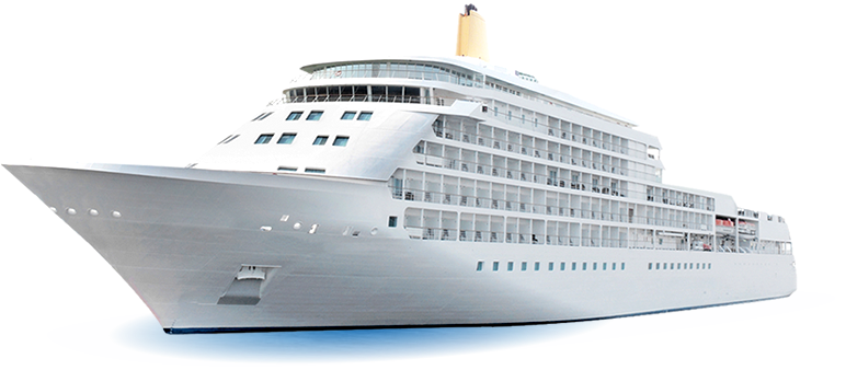 Luxury Cruise Liner Profile View