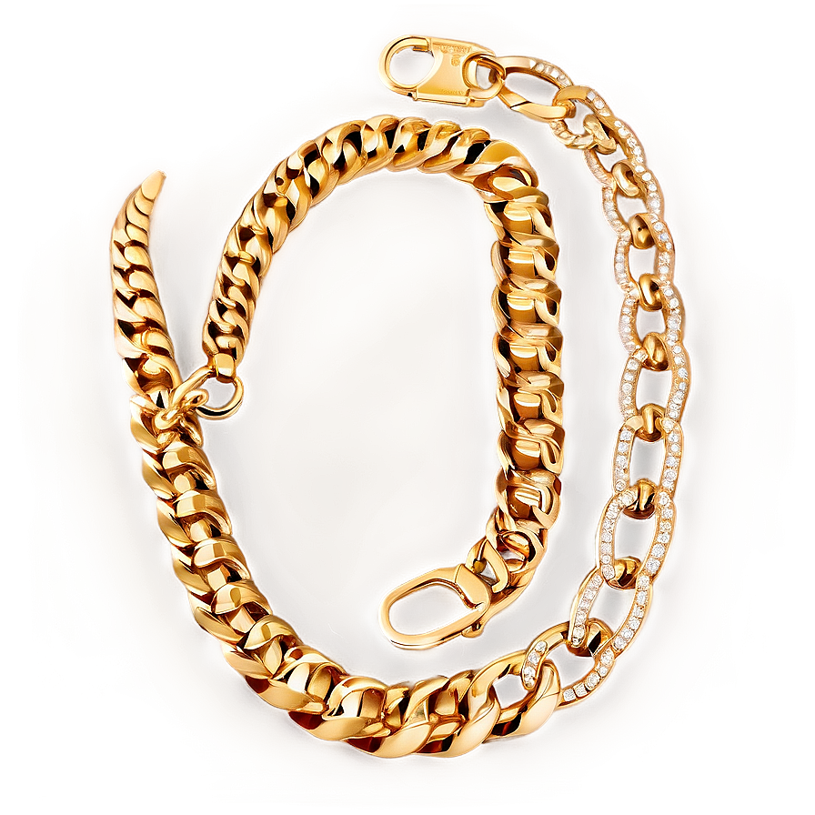 Luxury Gold Chain PNG xhf PNG with transparent background
