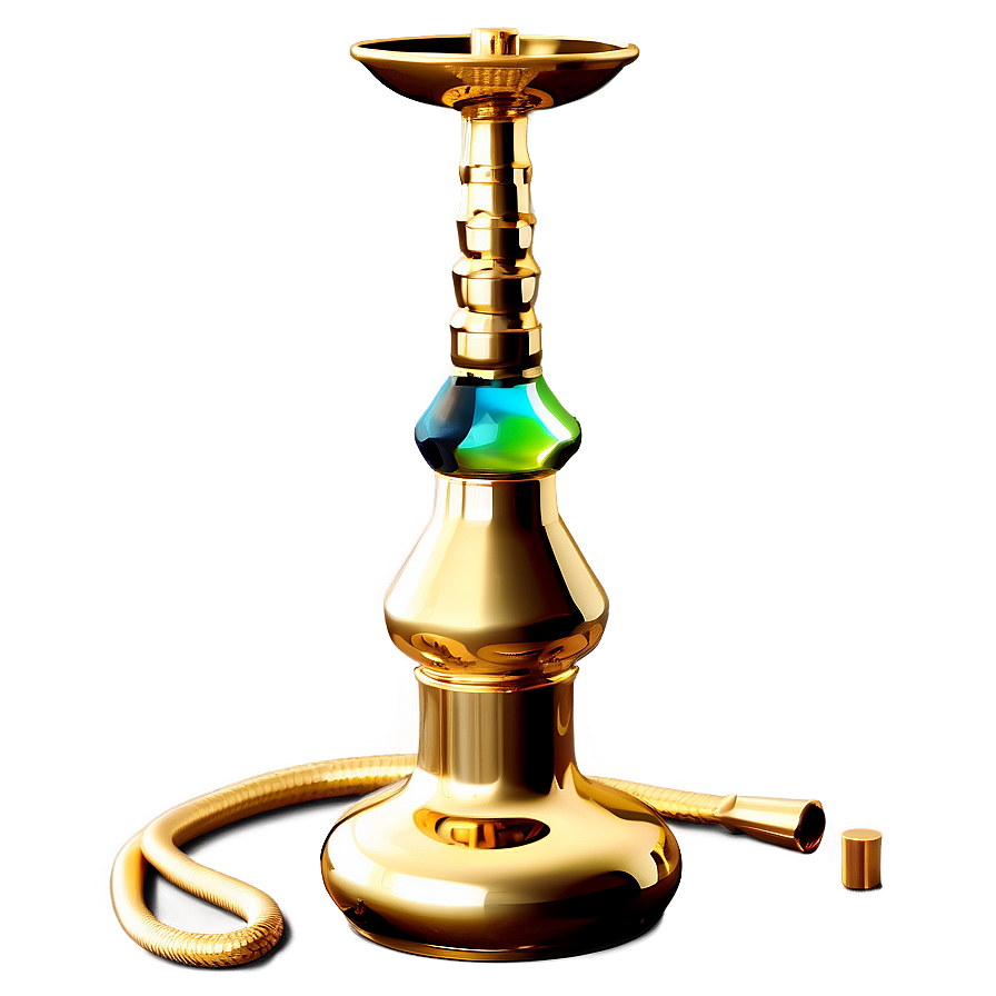 Luxury Gold Hookah PNG maf78 PNG image with a transparent background, free high-resolution download