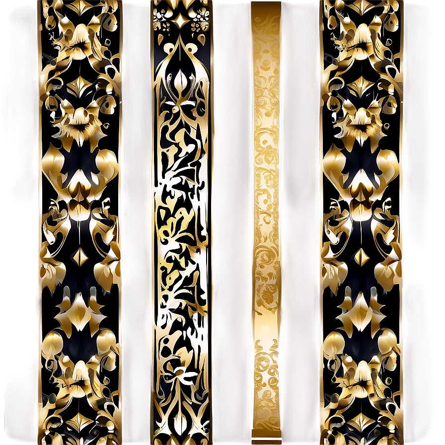 Luxury Gold Pattern Graphic Png 71