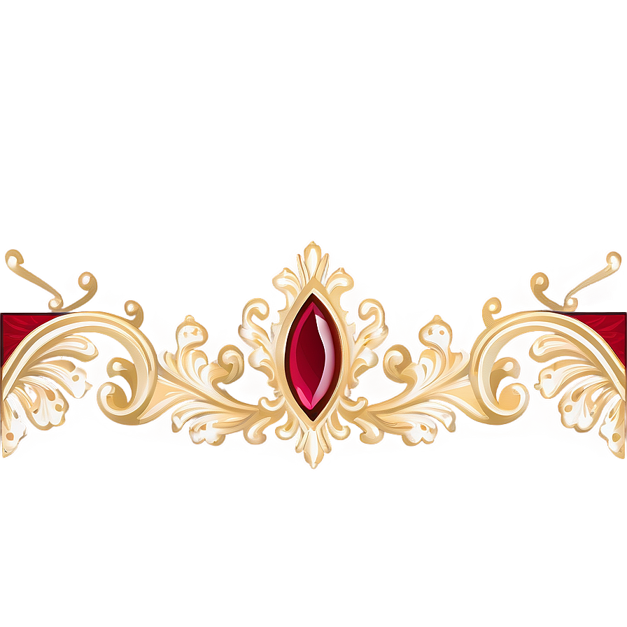 Luxury Gold Trim Border Png Byf