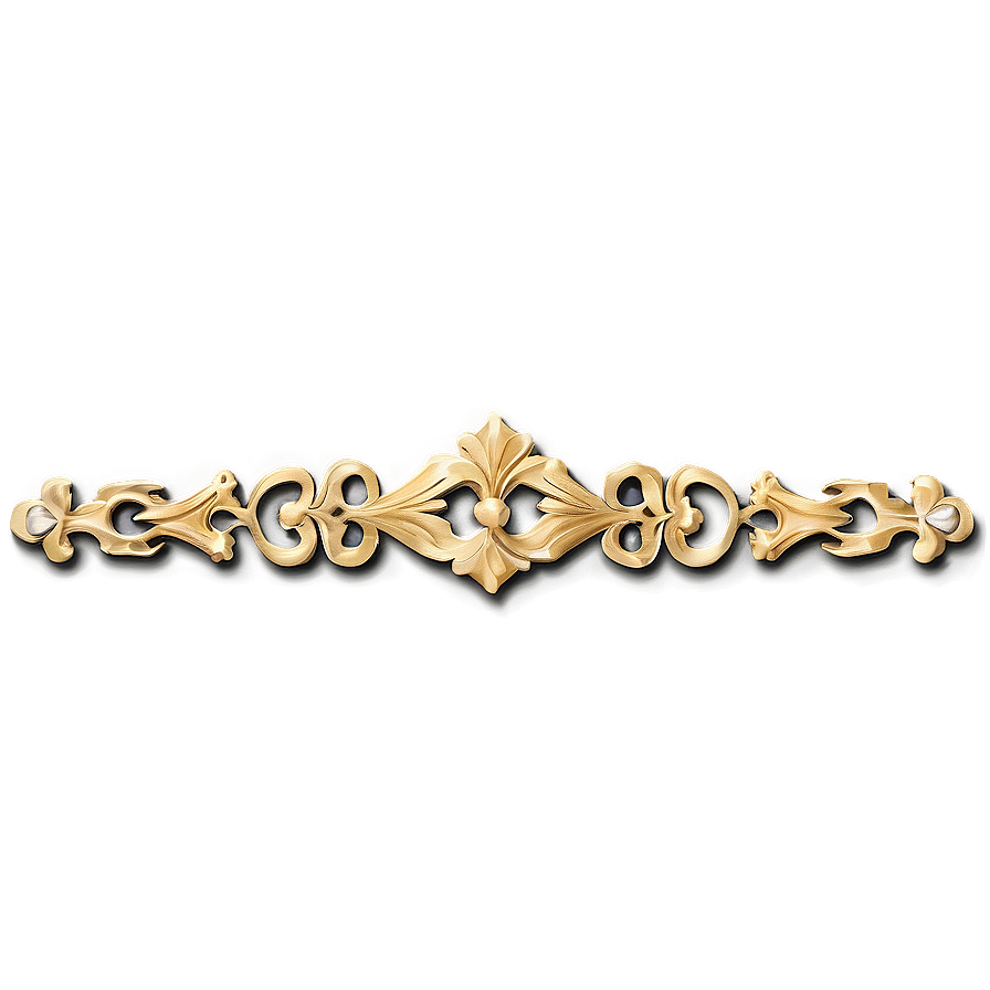 Luxury Gold Trim Border Png Gtt