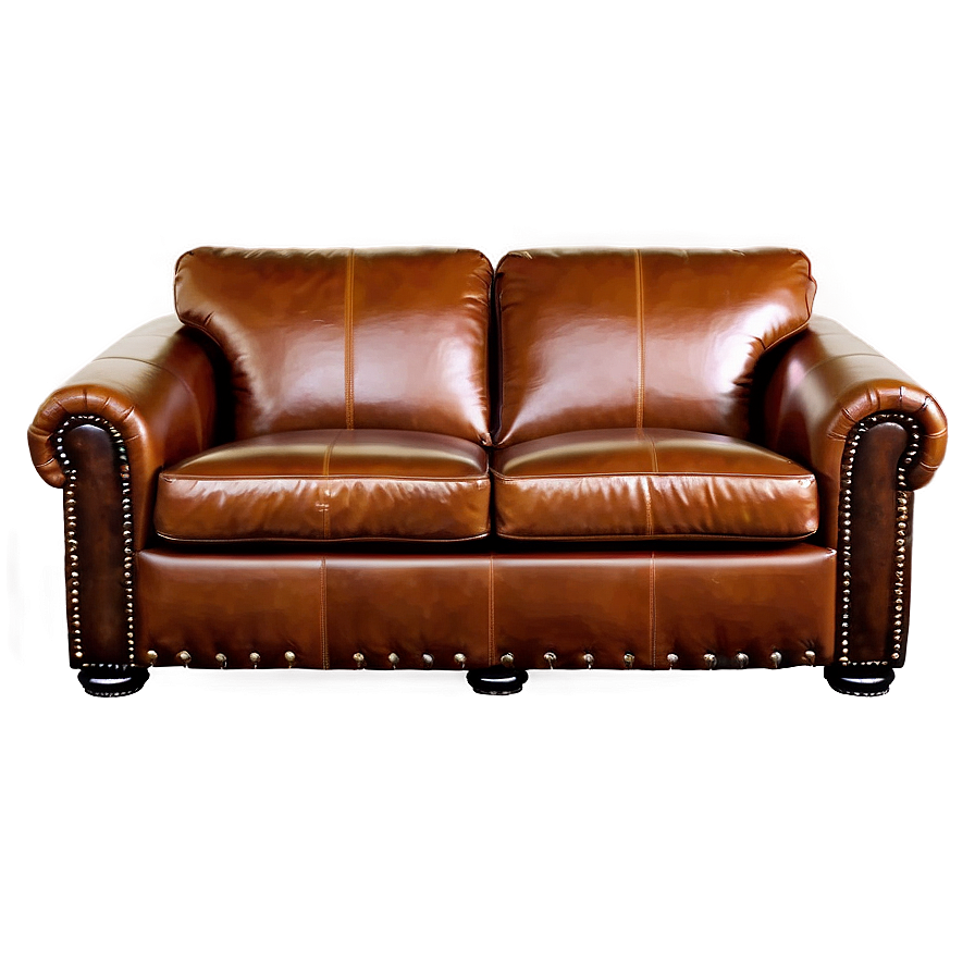 Luxury Leather Sofa PNG gcp23 PNG with transparent background
