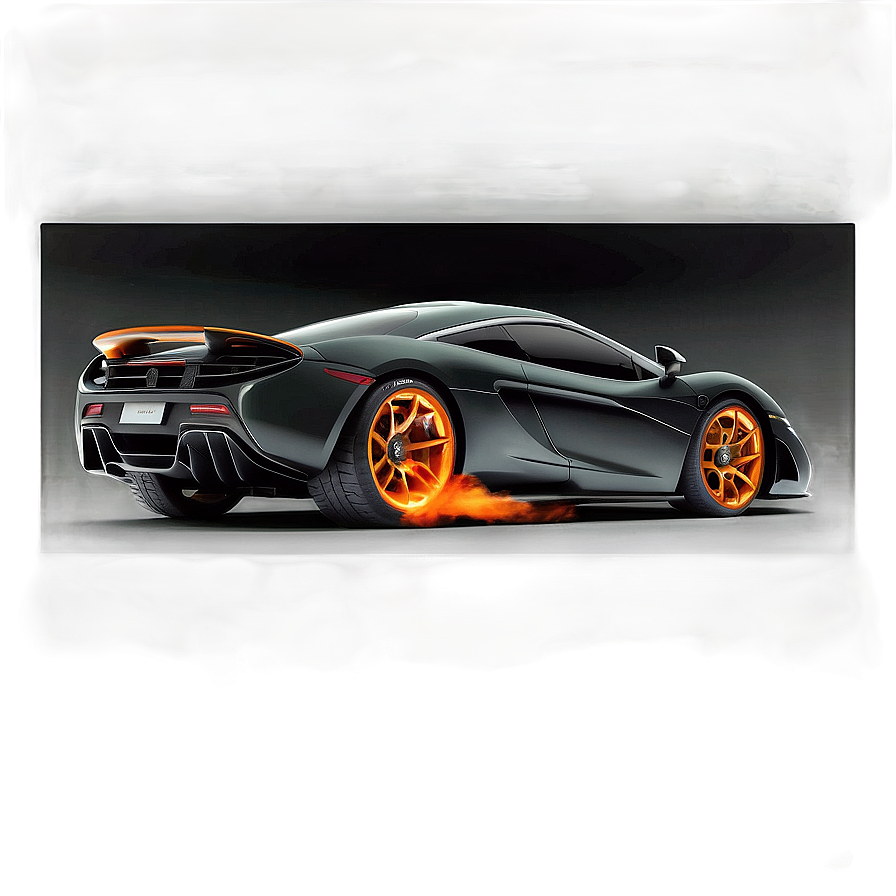 Luxury McLaren Vehicle PNG qpe98 PNG with transparent background