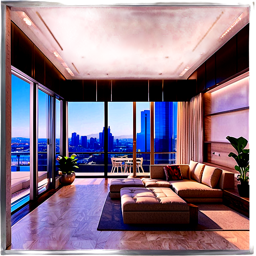 Luxury Penthouse View Png Ope10