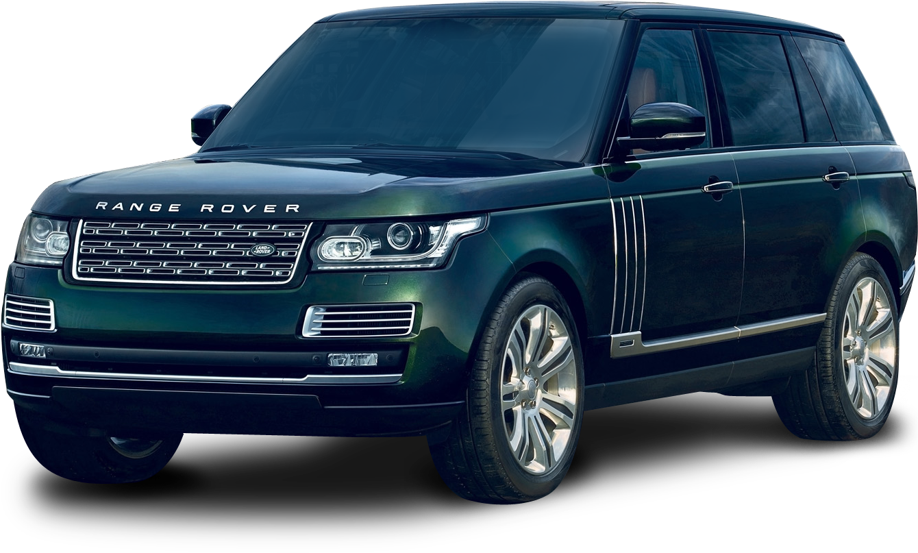 Land-rover - Green Range Rover 2017, HD Png Download PNG with transparent background