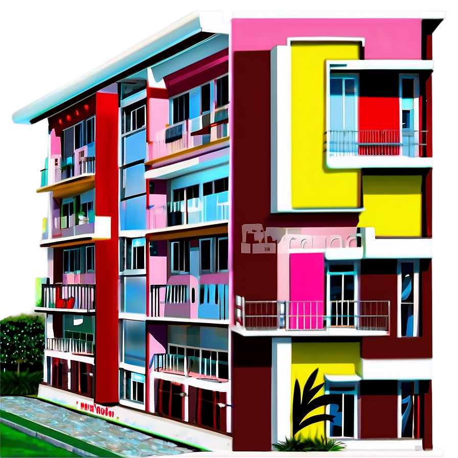 Luxury Residential Building PNG 05242024 PNG with transparent background