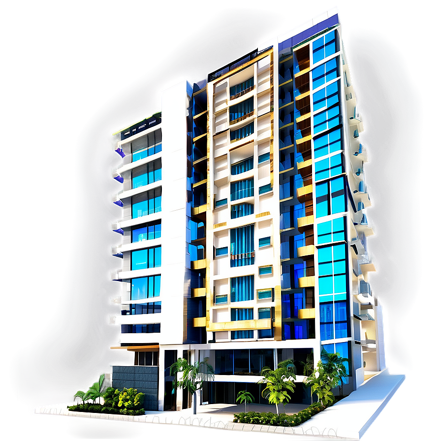 Luxury Residential Building PNG 05242024 PNG with transparent background