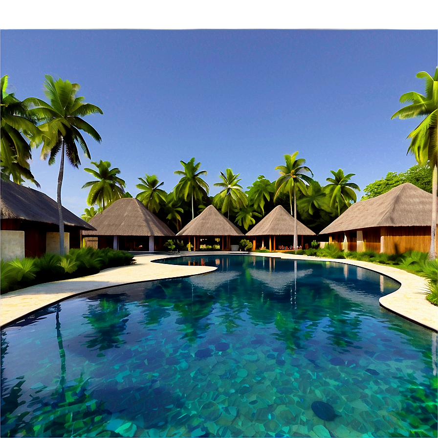Luxury Resort Location PNG mdn24 PNG with transparent background