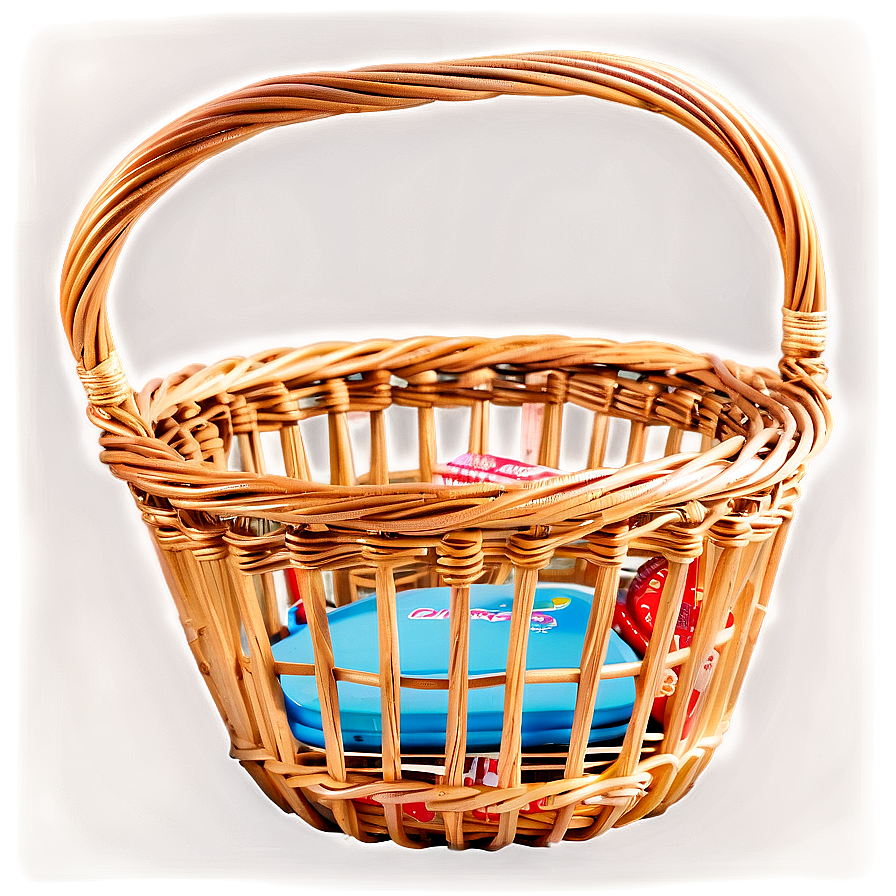 Luxury Shopping Basket Png Pqc55