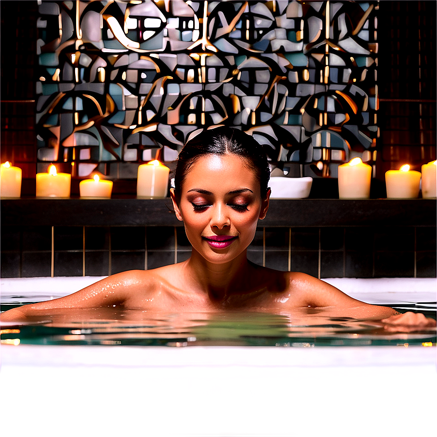 Luxury Spa Bath Experience Png 10