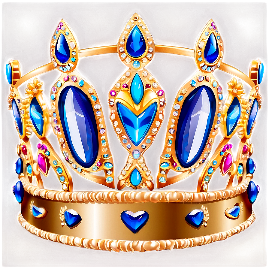 Luxury Tiara Illustration PNG 05252024 PNG with transparent background