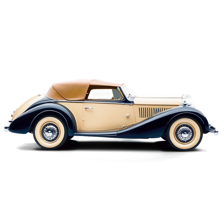 Luxury Vintage Car Png 79