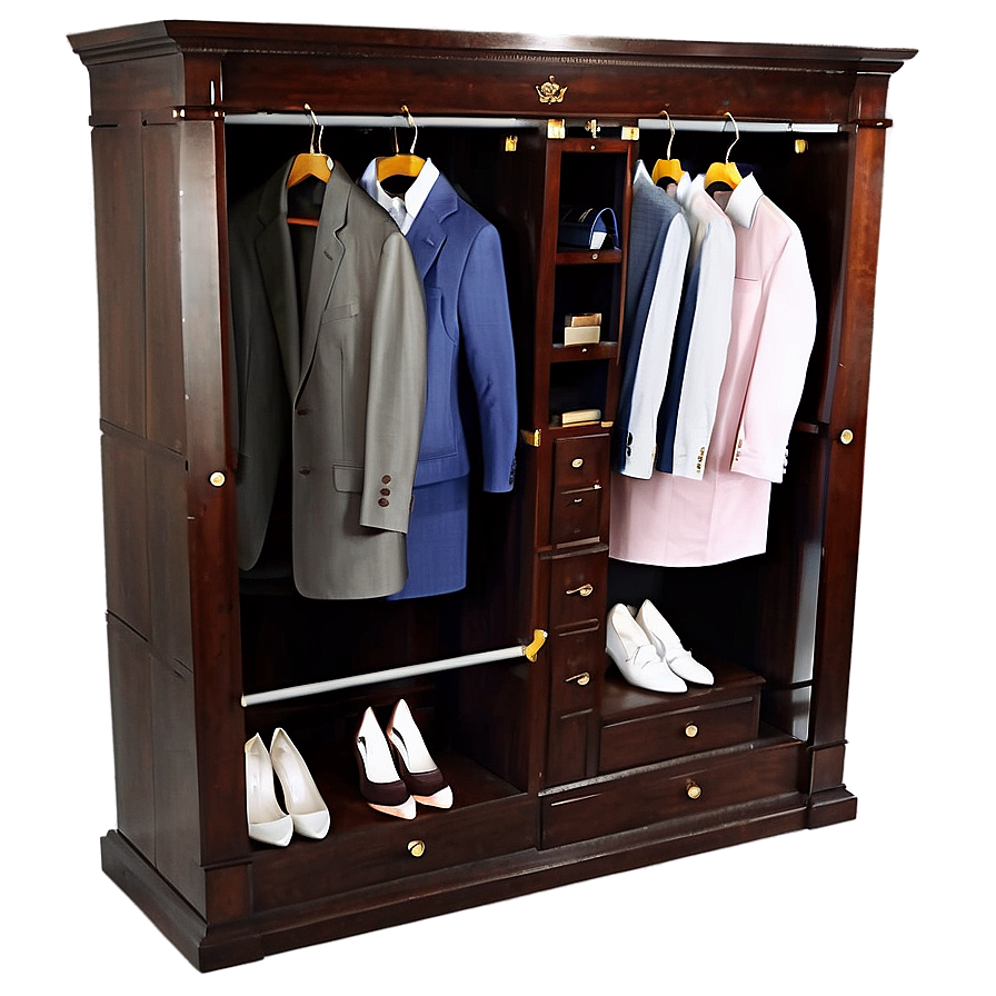 Luxury Wardrobe Setup Png 92