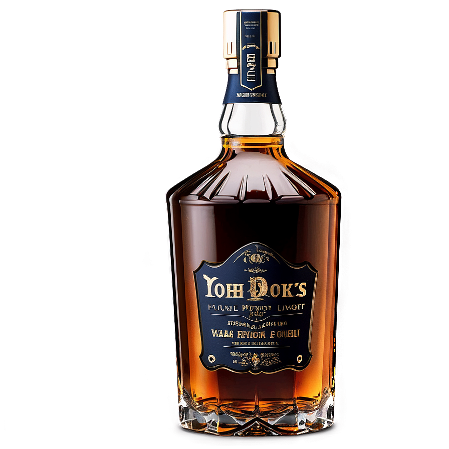 Luxury Whiskey Bottle PNG 06212024 PNG image with a transparent background, free high-resolution download