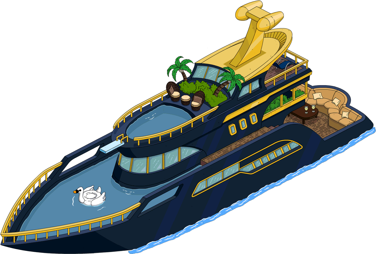 Luxury Yacht Illustration