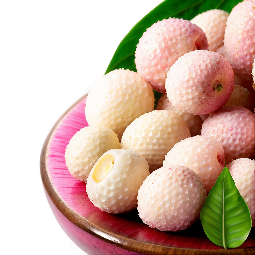 Lychee Fruit Platter Png Dcj26