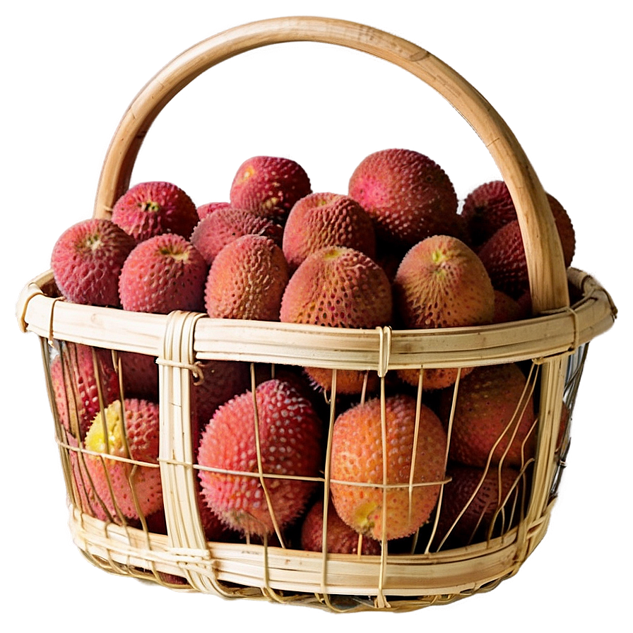 Lychee Harvest Basket Png 06252024