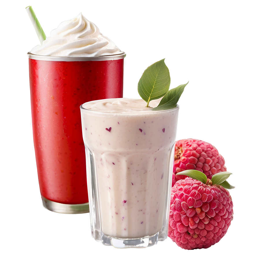 Lychee Milkshake Png Xsn