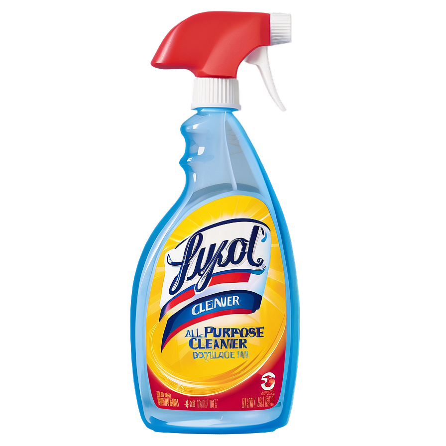 Lysol All Purpose Cleaner Spray Bottle Png 06272024