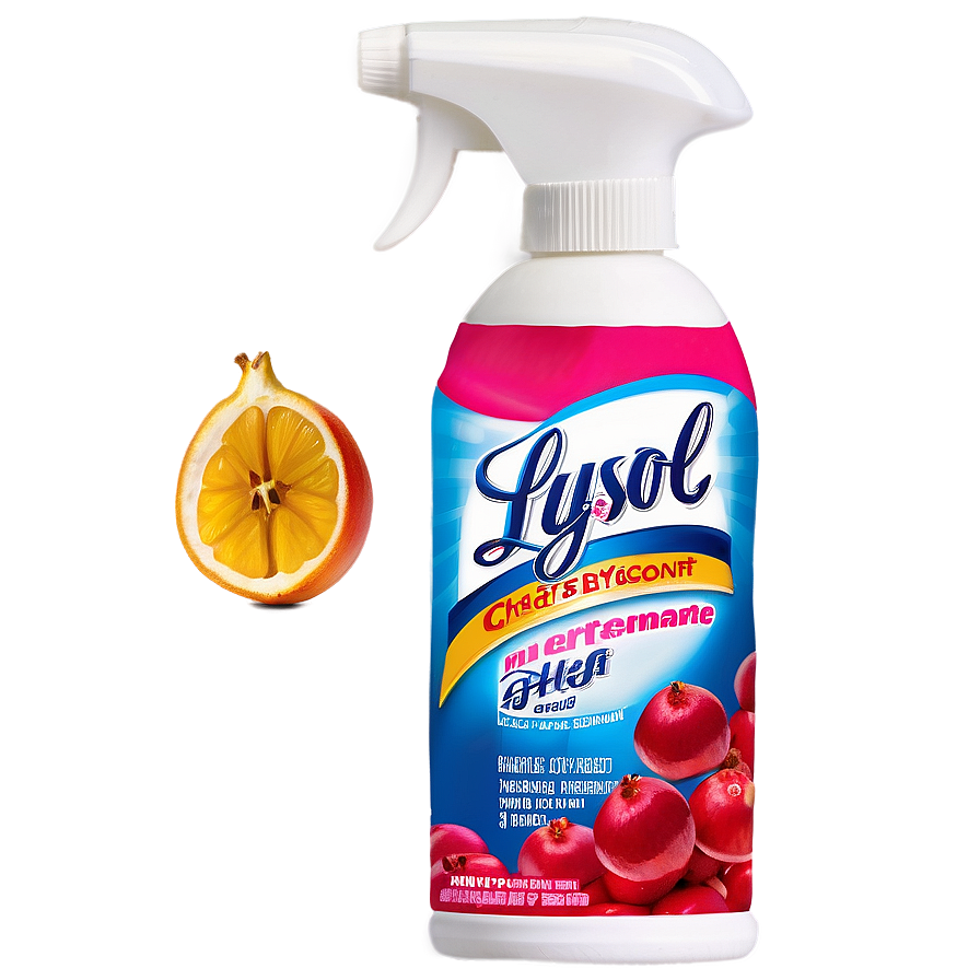 Lysol Disinfectant Spray Cherry Blossom & Pomegranate Png 69