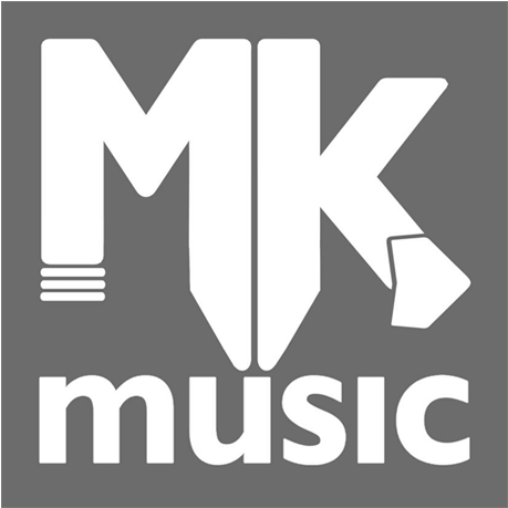 M K Music Logo Design