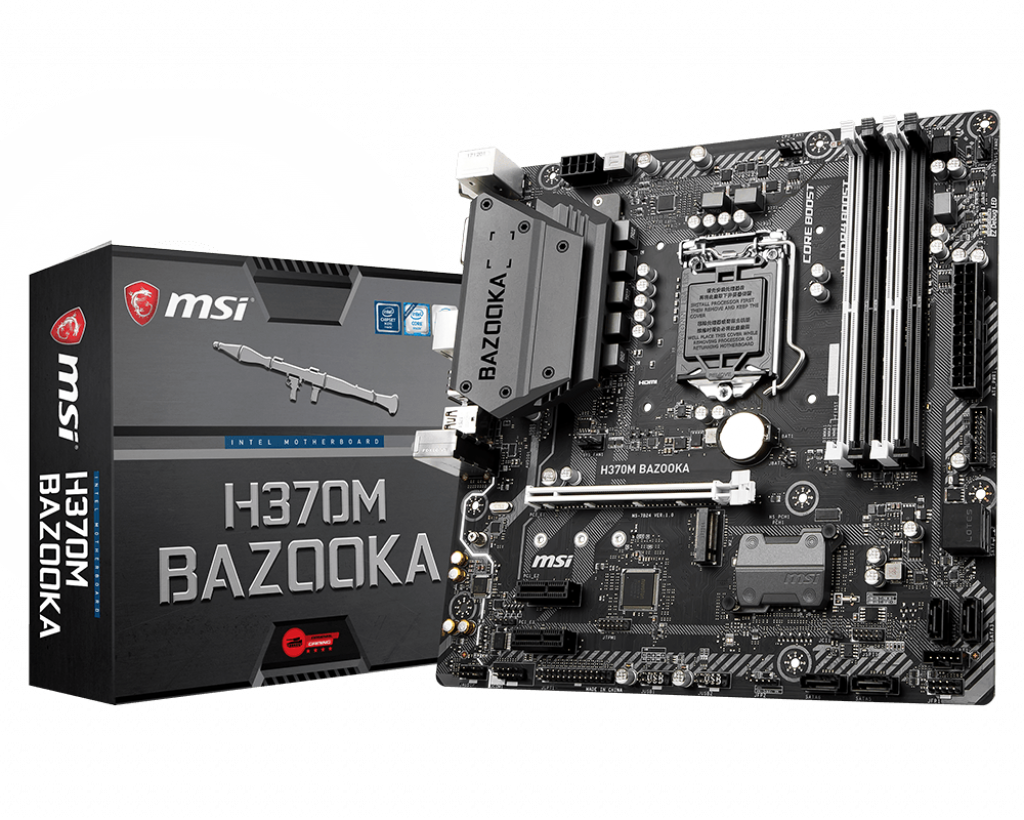 Msi H370m Bazooka, HD Png Download PNG with transparent background