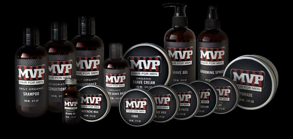 M V P Men Haircare Products Collection