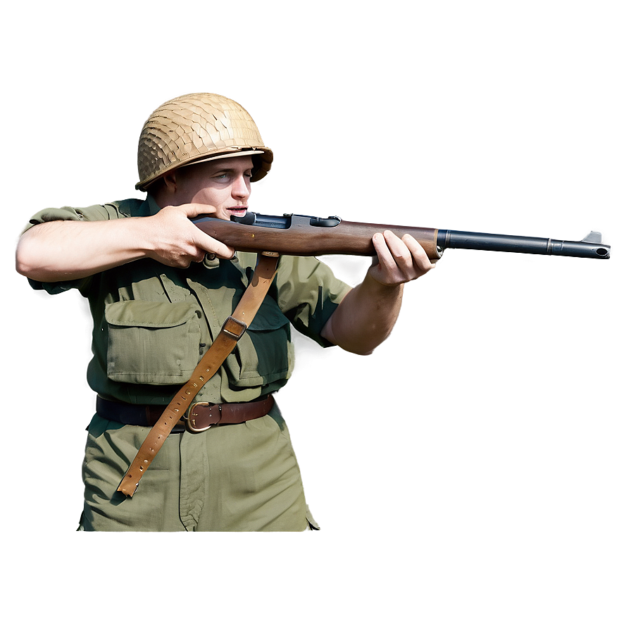 M1 Garand In Action Png 17