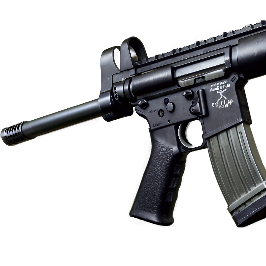 M16 Rifle Aim Png Ptu