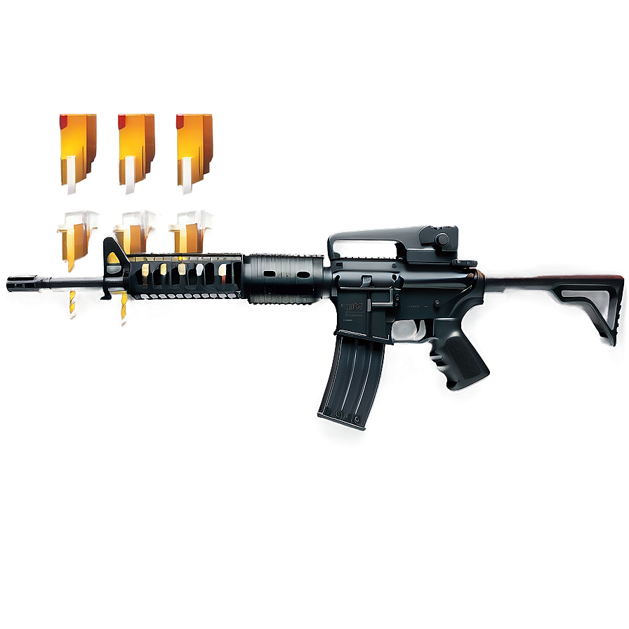 M16 Rifle Model Png 92