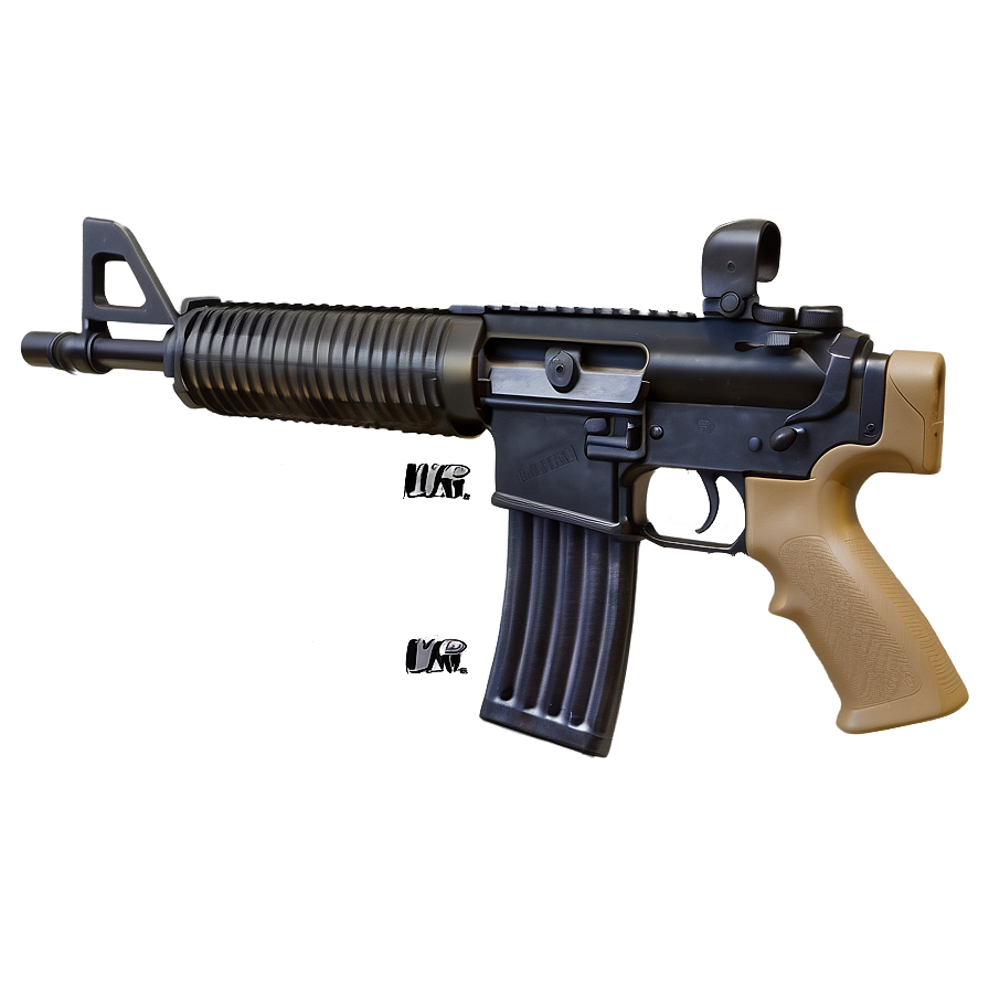 M16 Rifle Model Png 94