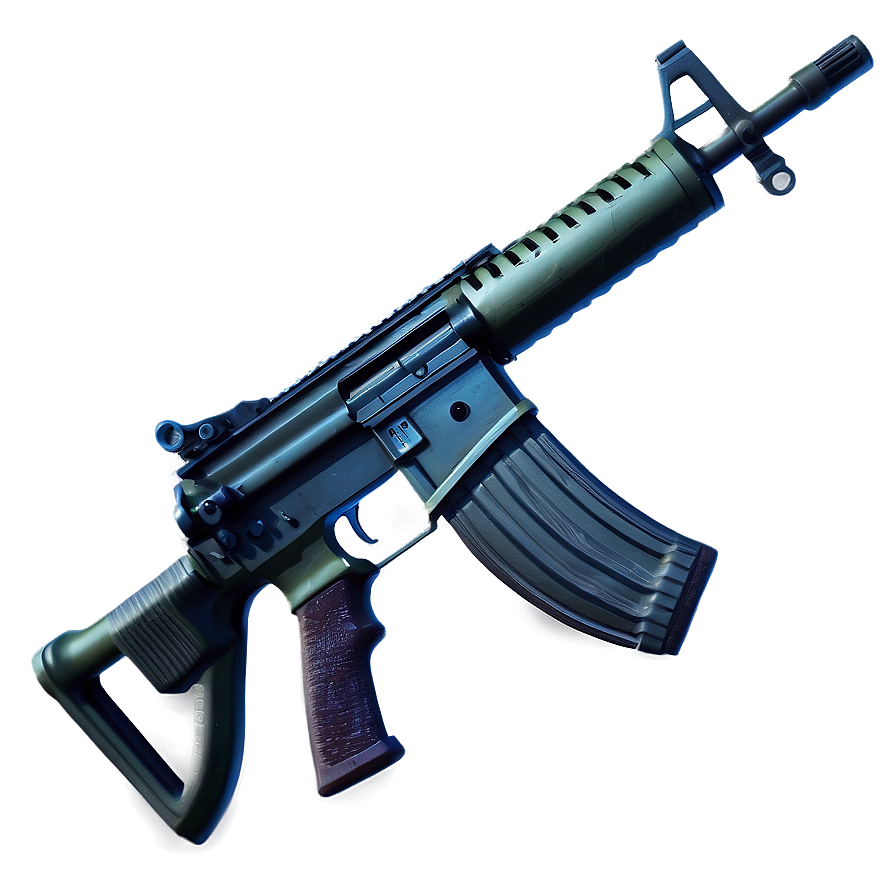 M16 Rifle Transparent Background Png Ebi27