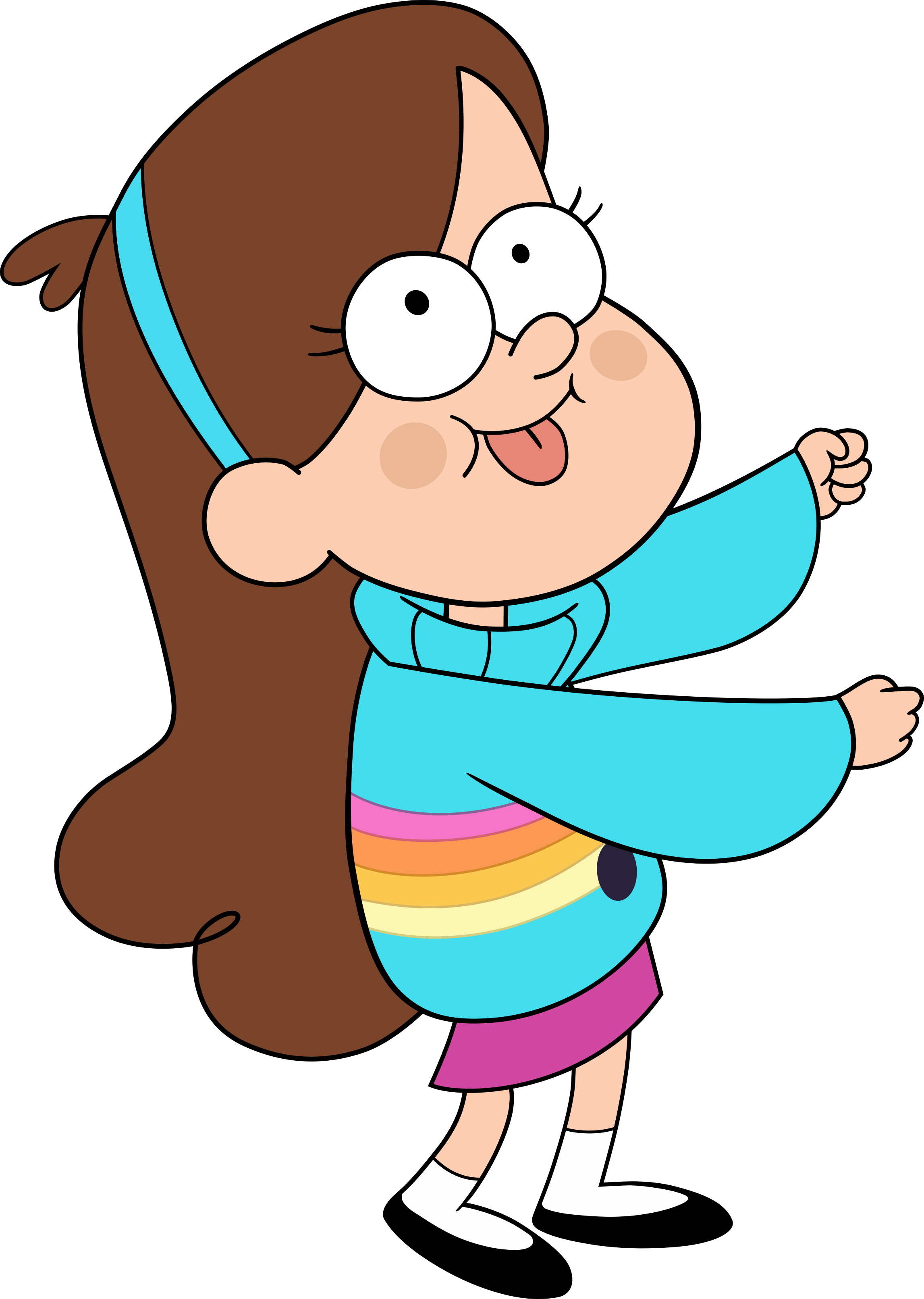 Mabel Pines Dipper Pines Wendy Gravity Falls - Gravity Falls Mabel Gif, HD Png Download PNG with transparent background