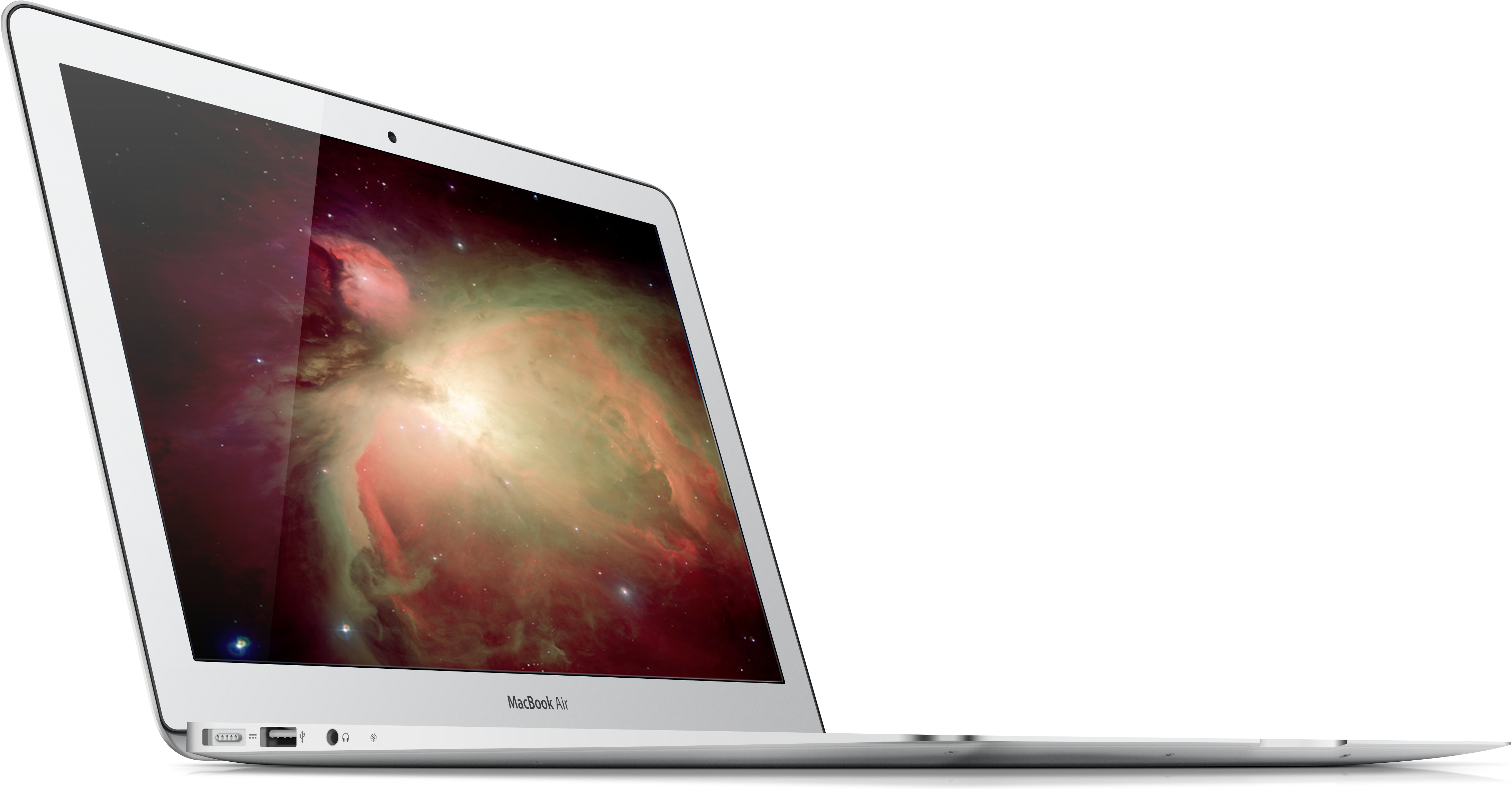 Mac Book Air Side View PNG with transparent background