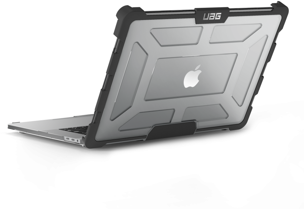 Mac Book Prowith Rugged Case PNG with transparent background
