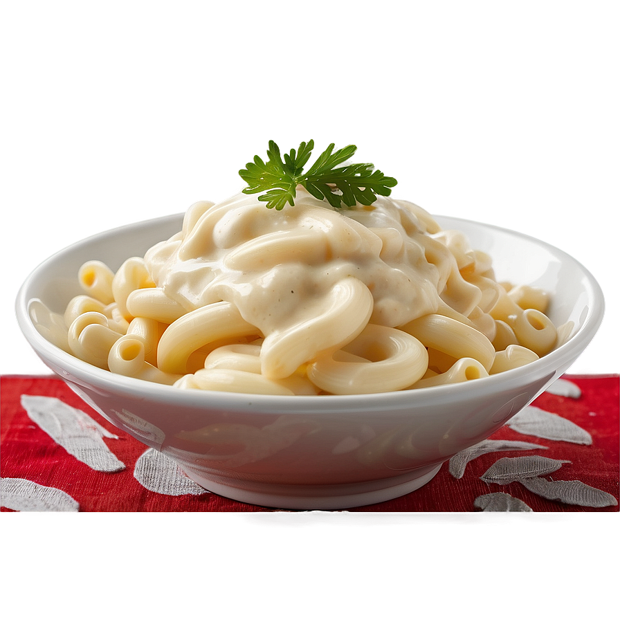 Macaroni With White Sauce Png 06212024