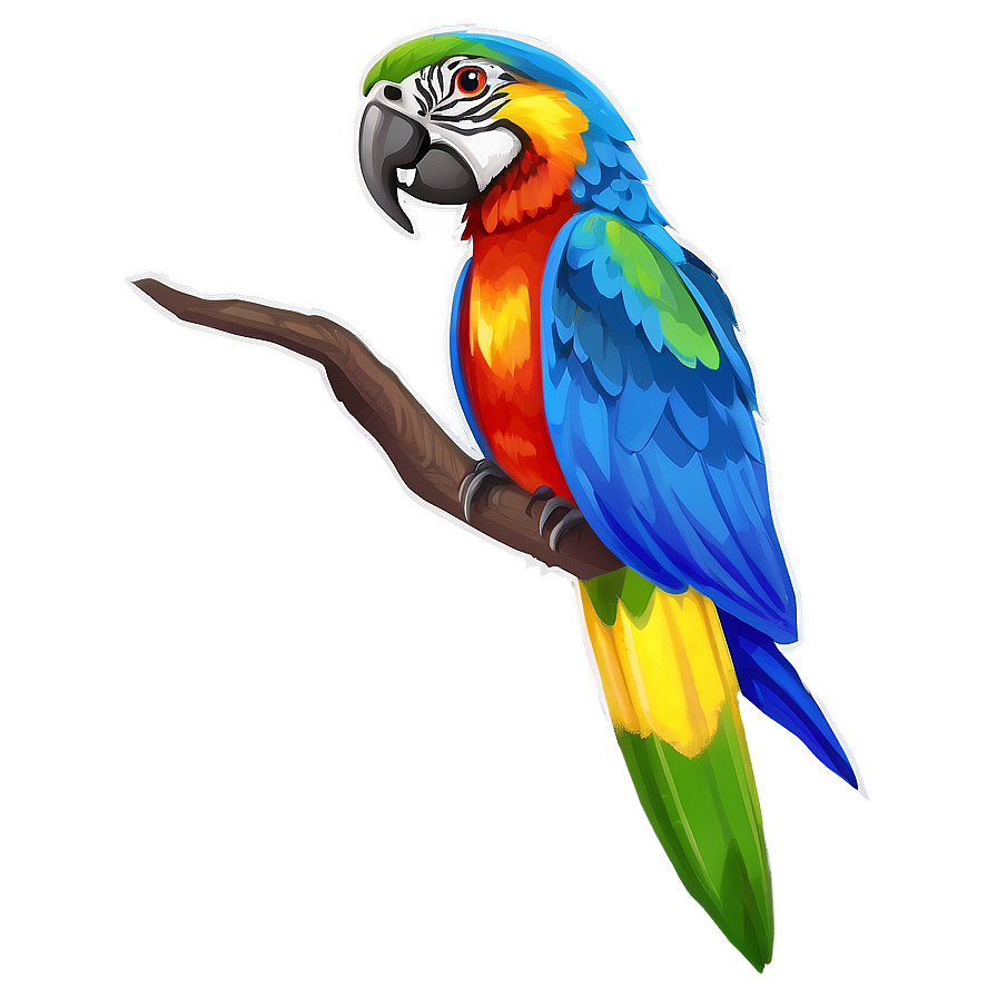 Macaw Parrot Png Wwk