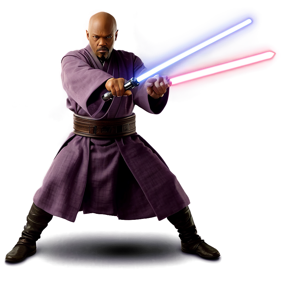 Mace Windu Saber Technique Png 06242024