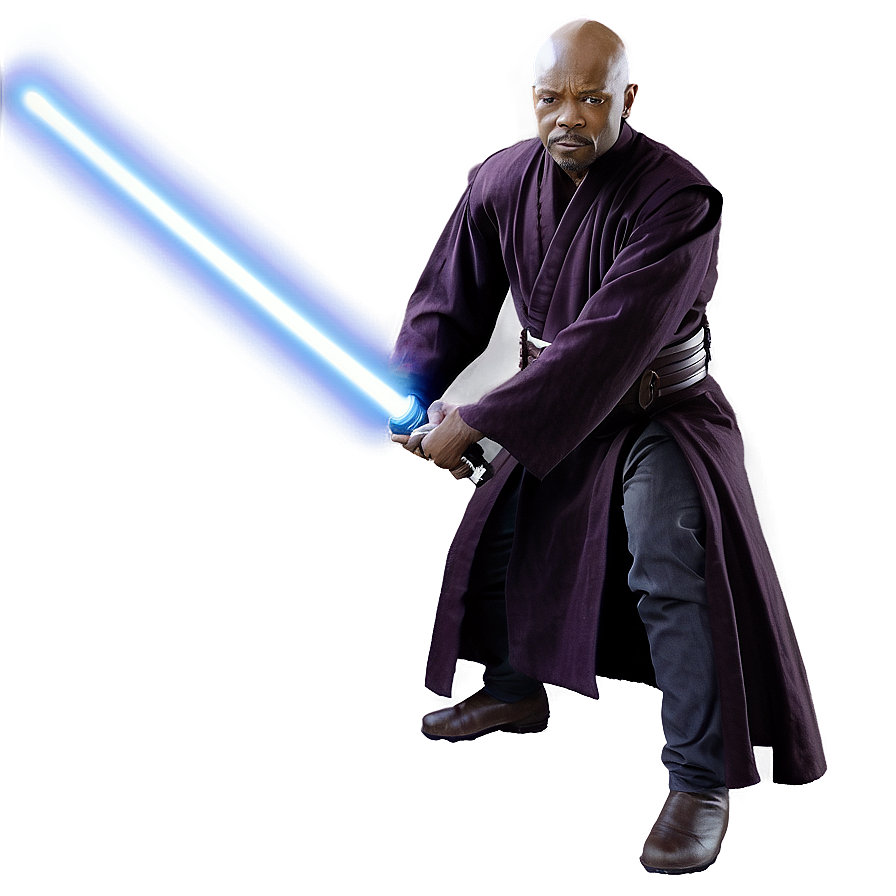 Mace Windu Saber Technique Png 59