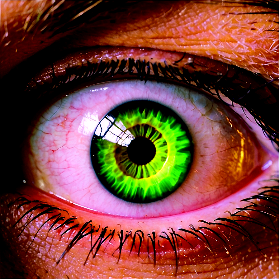 Macro Shot Green Eye Png 95