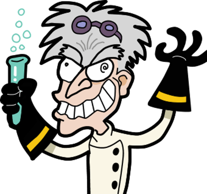 Mad Science Clipart Free - Mad Scientist Clipart, HD Png Download PNG with transparent background