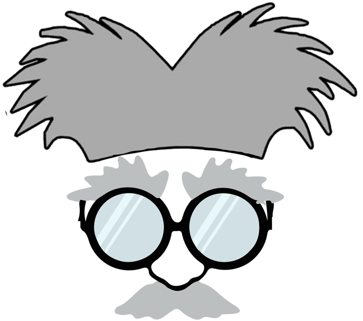 Mad Scientist Cartoon Icon