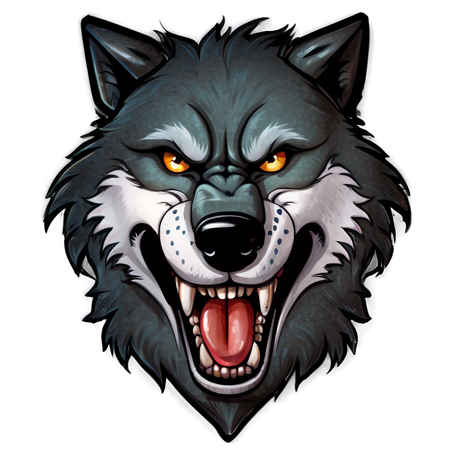 Mad Wolf Cartoon Png Jbm