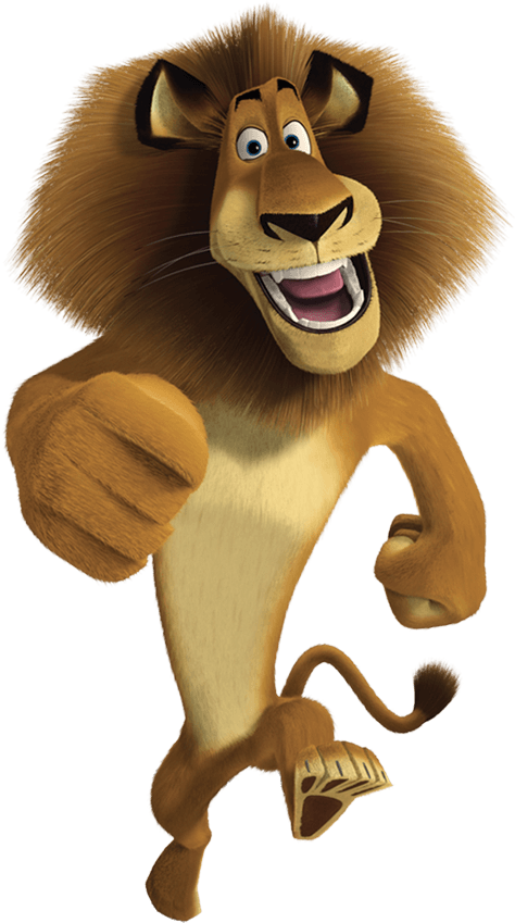 Madagascar Lion Character