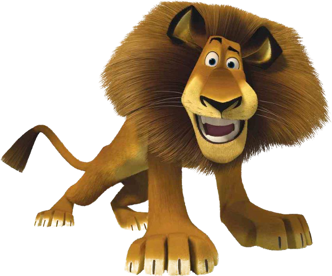 Madagascar Lion Character